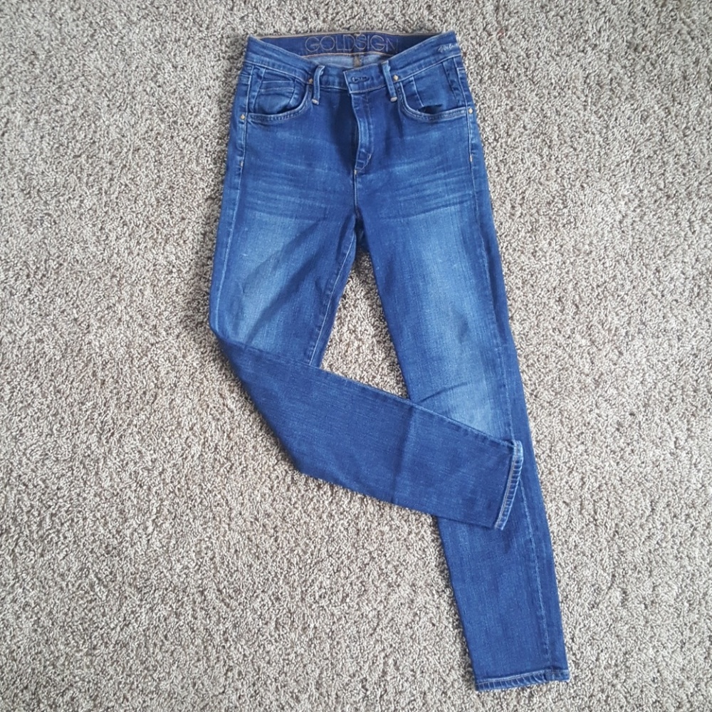 Goldsign size 27 skinny jeans
